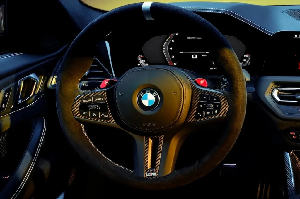 Tableau de bord du BMW 3.0 CSL Hommage