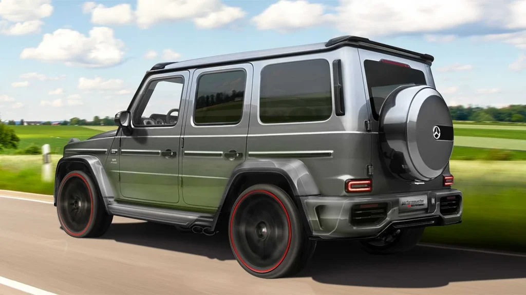Traseira do Mercedes-AMG G63