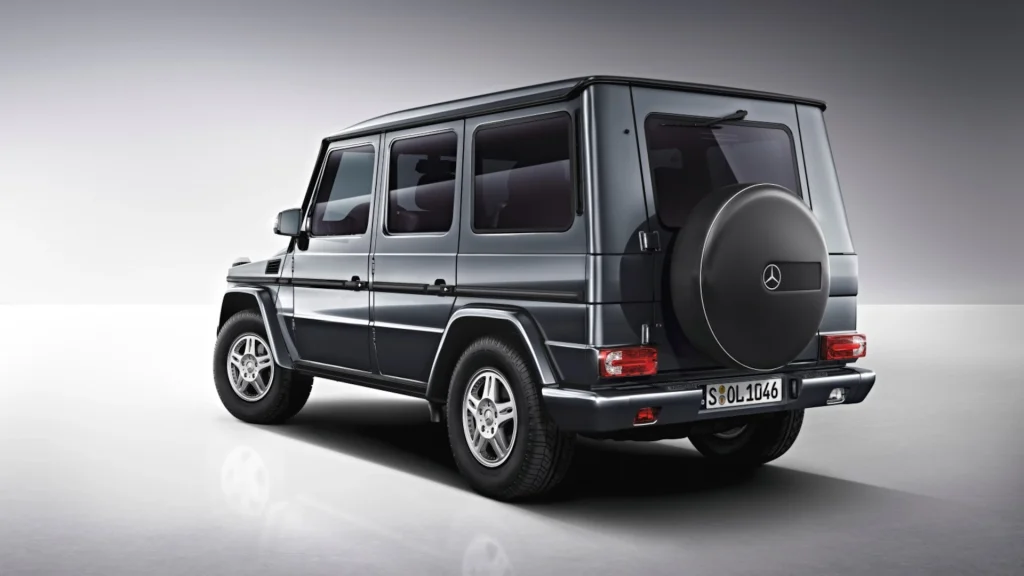 Traseira do Mercedes-AMG G63 2012