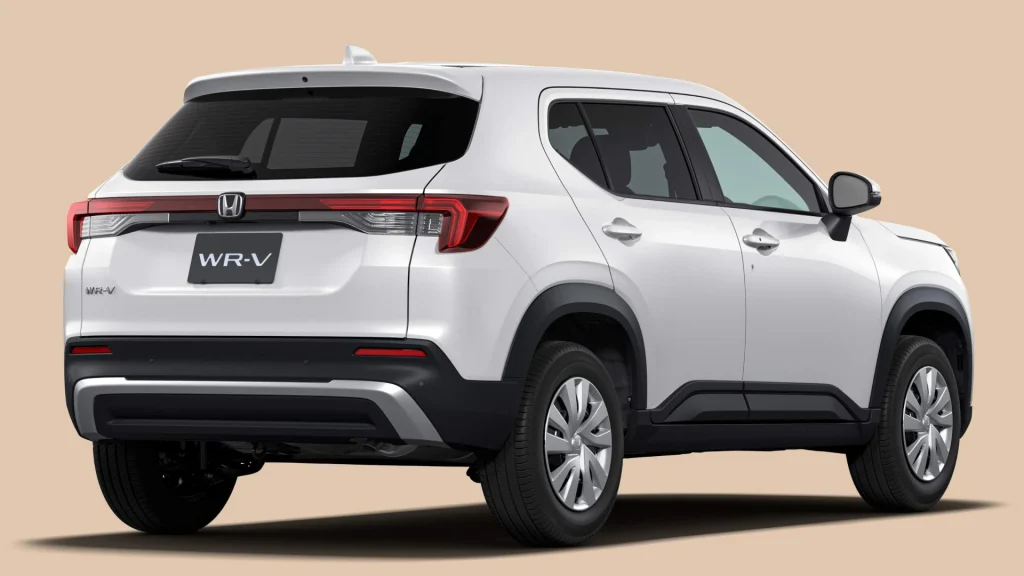 Perfil da Traseira do Novo WR-V 2025