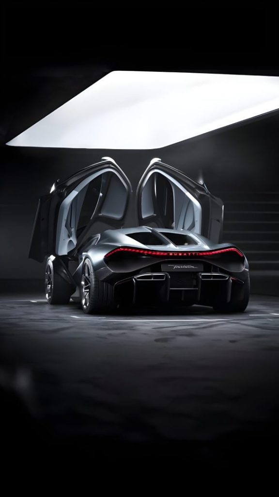 Design do Bugatti Tourbillon