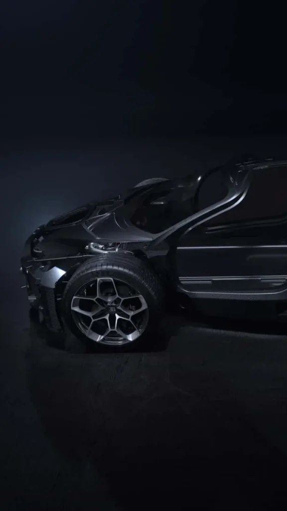 Chassi do Bugatti Tourbillon