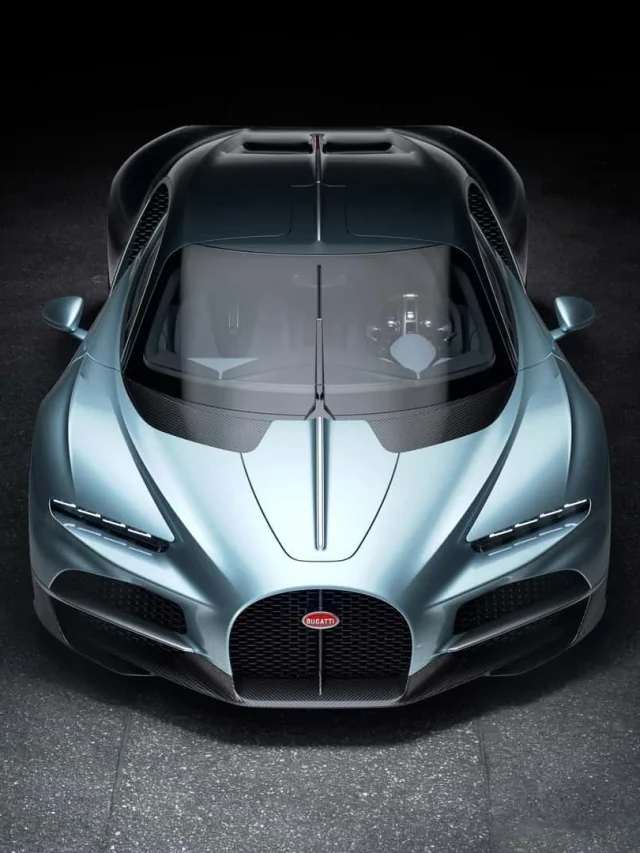 Visão de Cima do Bugatti Tourbillon