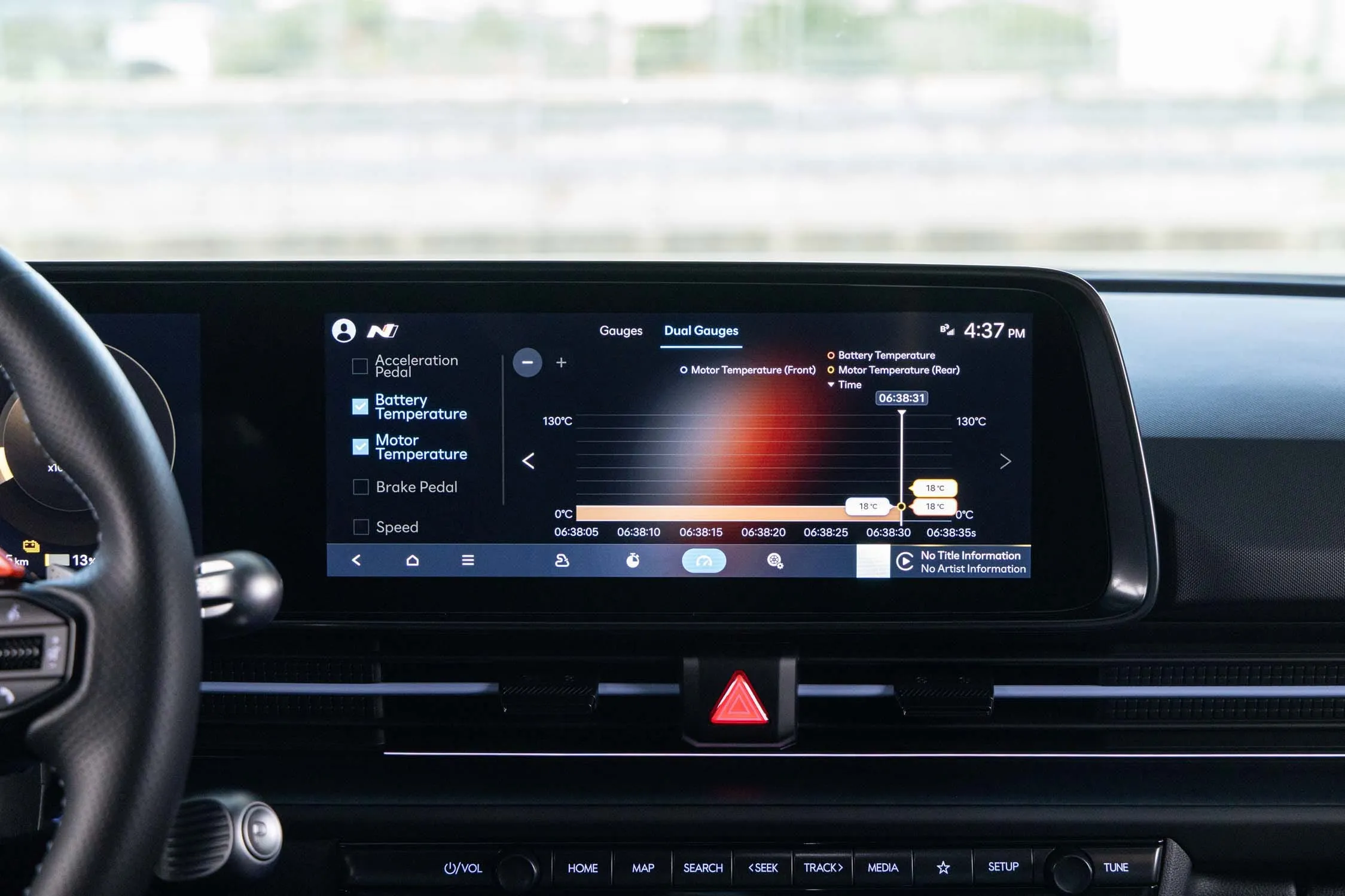 ヒョンデ アイオニック 6 N 2026のリア