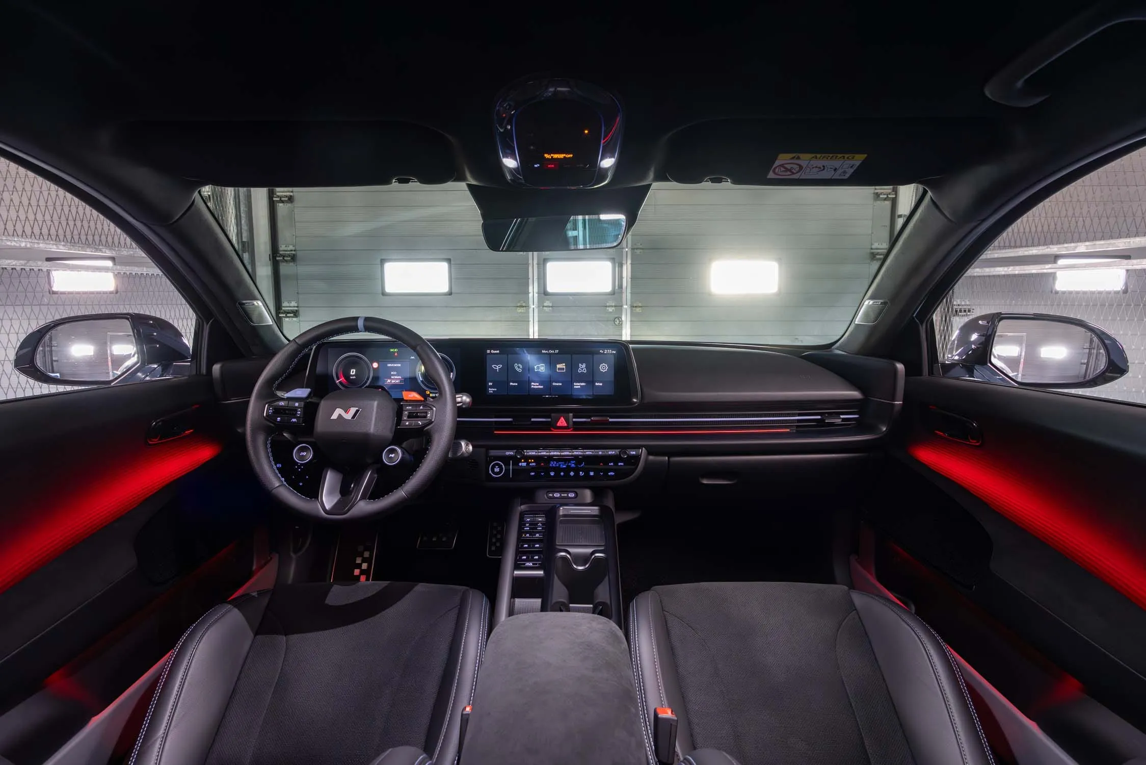 ヒョンデ アイオニック 6 N 2026のインテリア