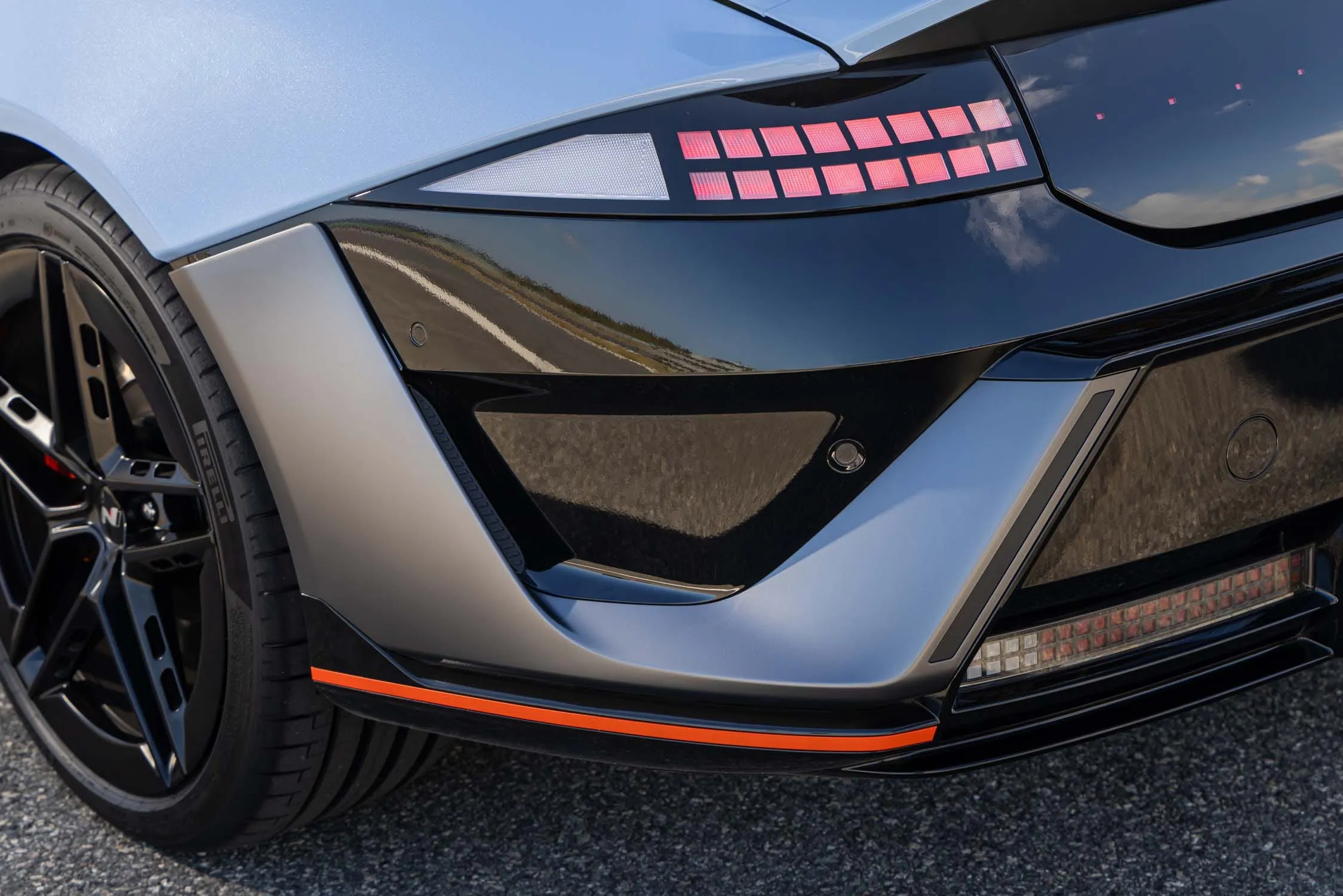 ヒョンデ アイオニック 6 N 2026のリアウィング