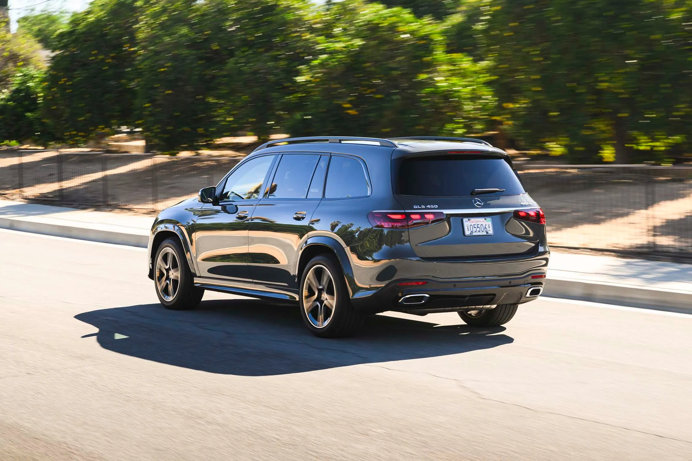 Обзор задней части GLS 2026