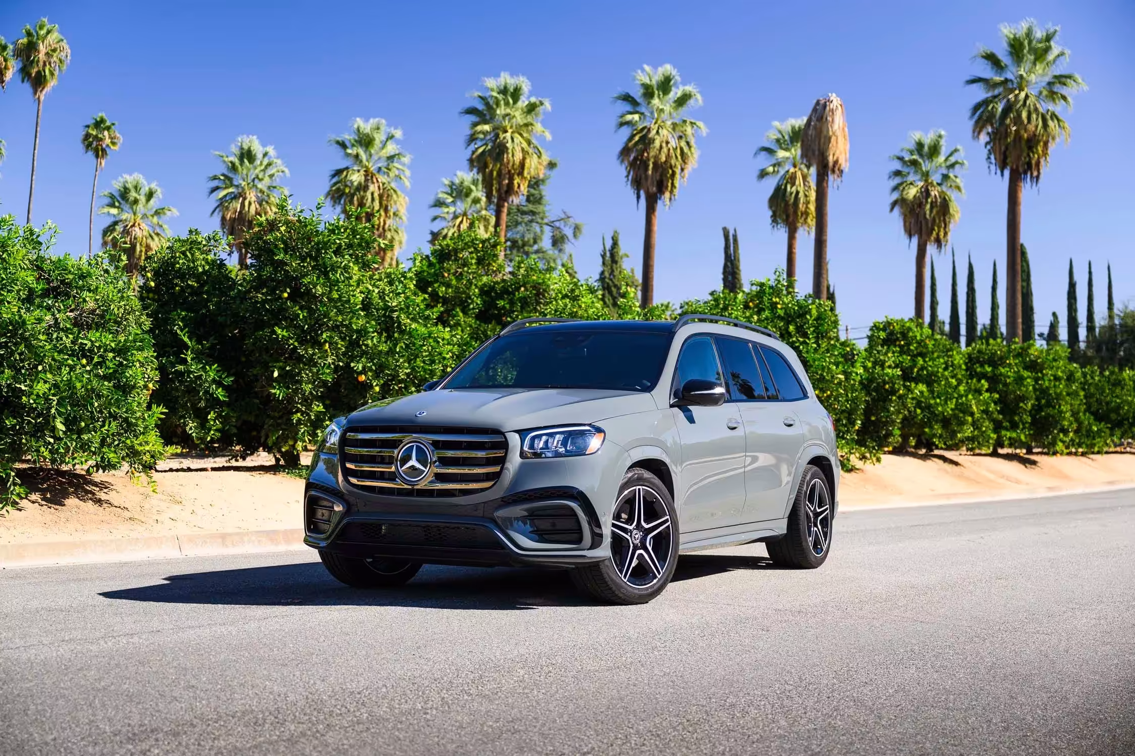 Mercedes-Benz GLS 2026 в движении