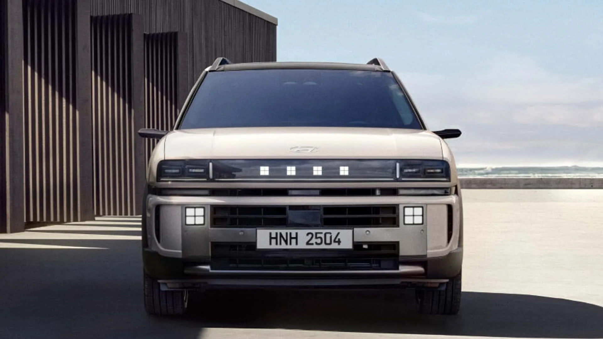 Вид сбоку Hyundai Nexo