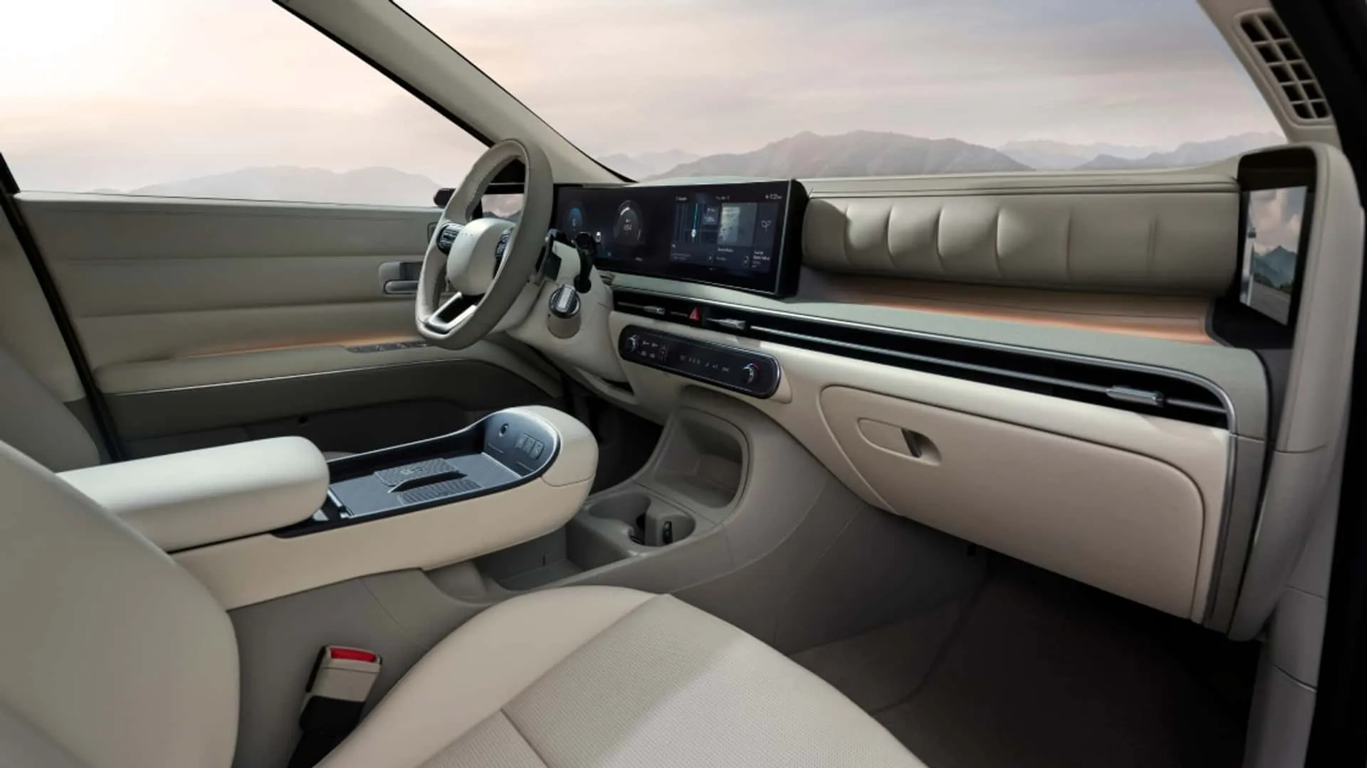 Интерьер Nexo с V2L