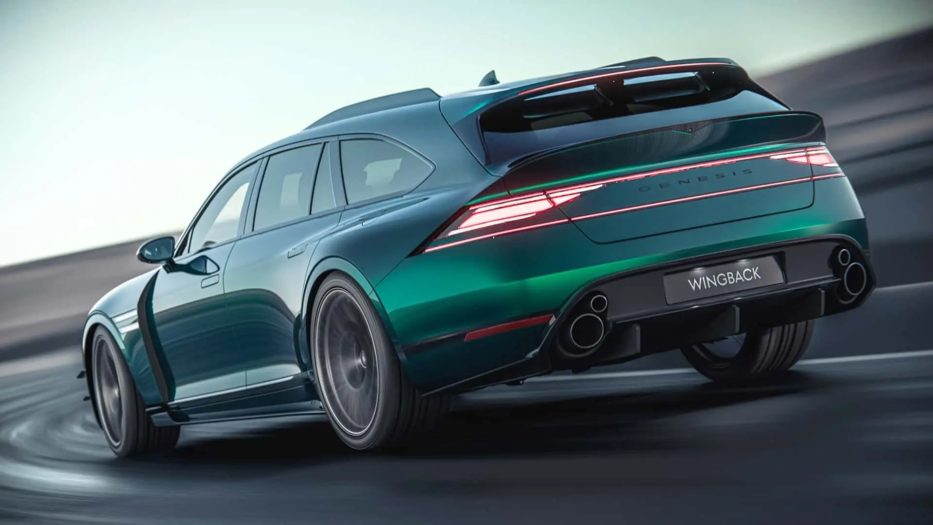 极简 G90 WINGBACK 概念:对 SUV 无聊宣战的豪华跑车