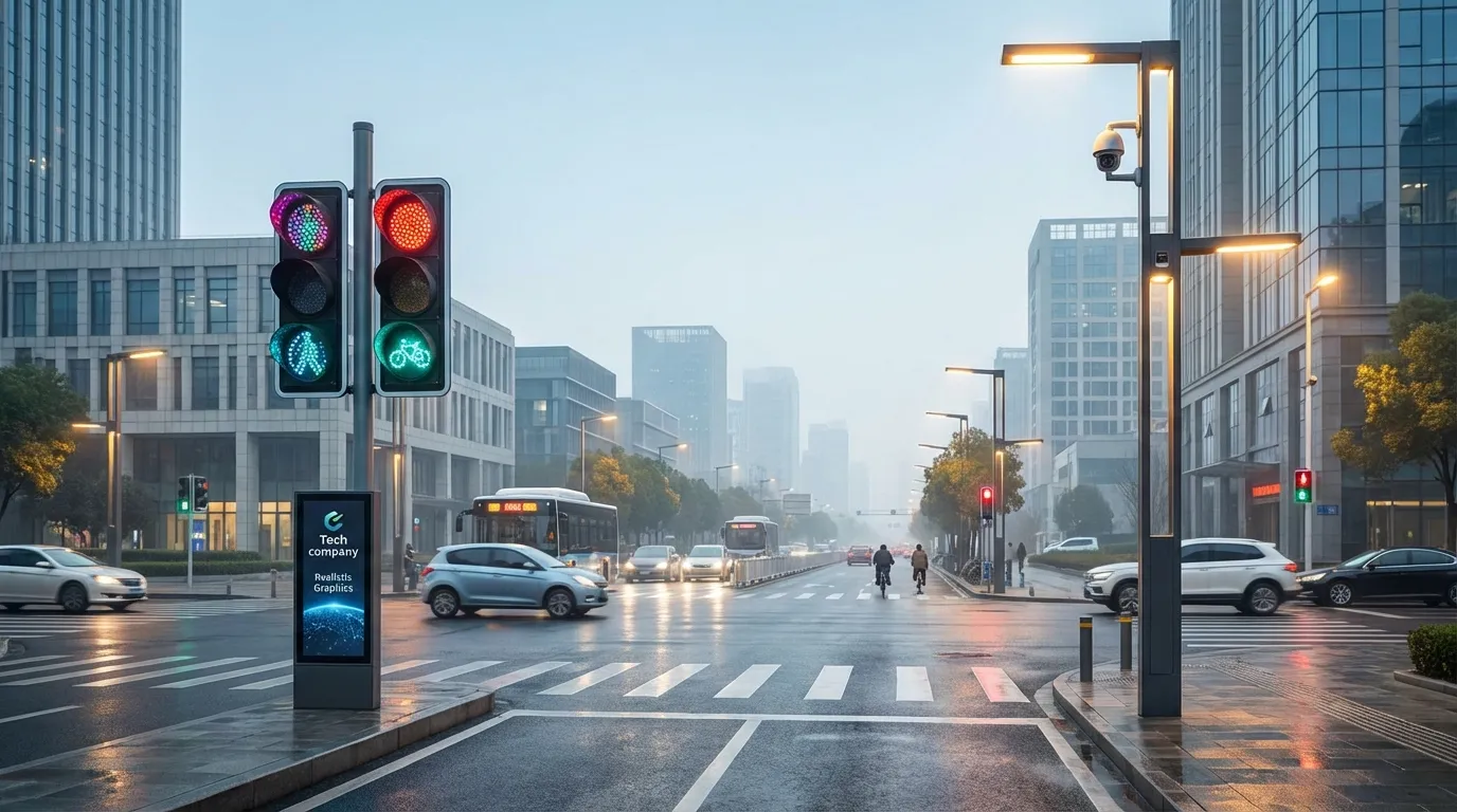 Умные светофоры с GPS сокращают время простоя