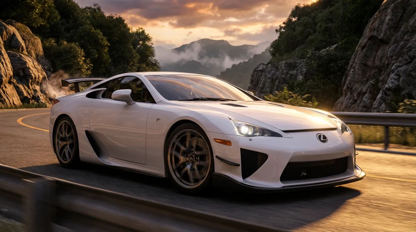 Lexus LFA V10 Engine Sound and Characteristics