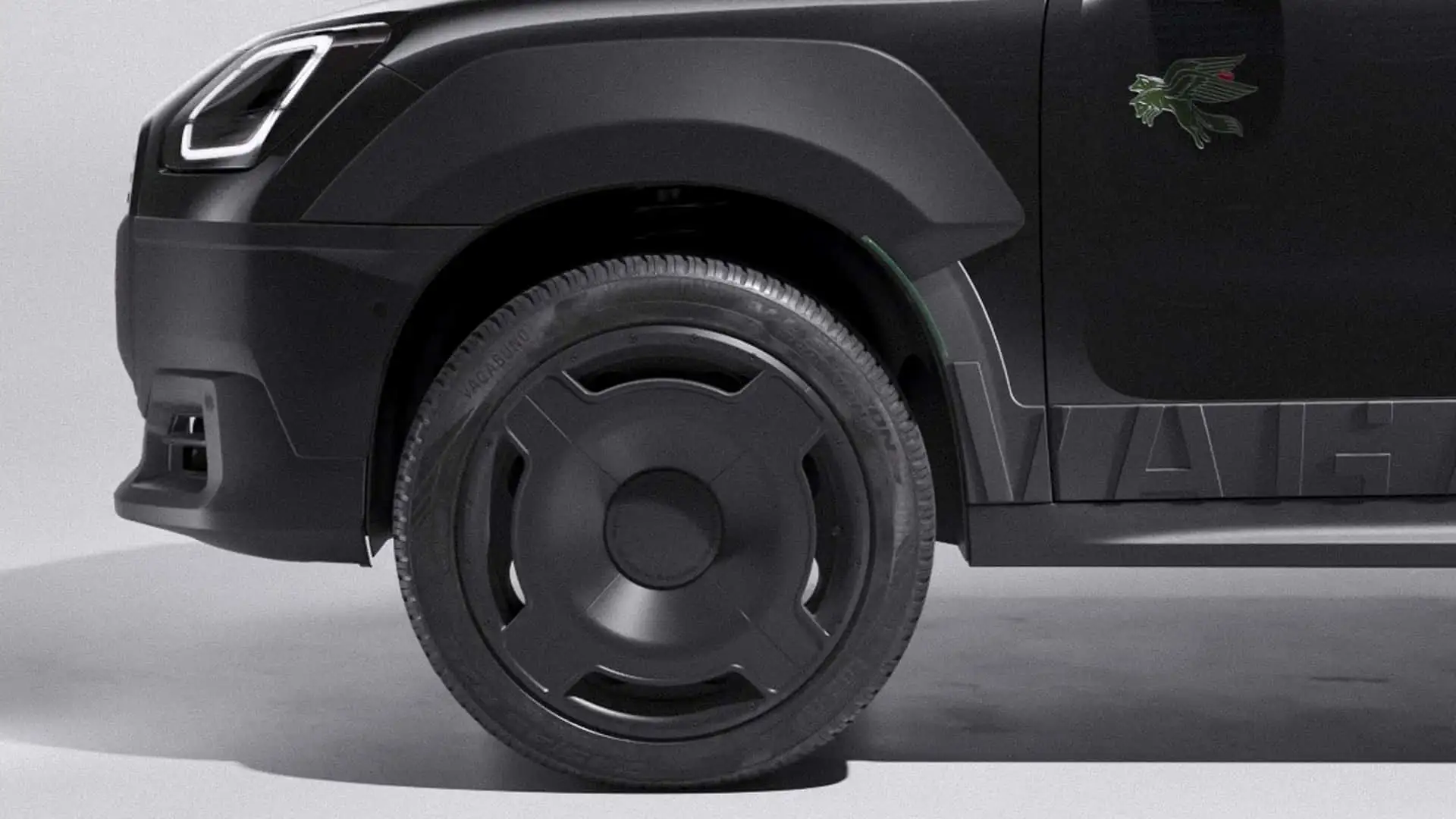 2026 MINI COUNTRYMAN X VAGABUND - Matte Black Futuristic Wheel Design