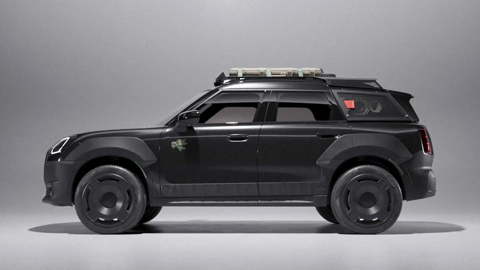 2026 MINI COUNTRYMAN X VAGABUND - Matte Black Off Road SUV With Roof Rack