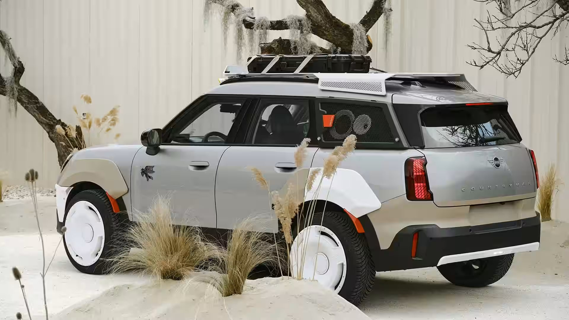 2026 MINI COUNTRYMAN X VAGABUND - Silver Compact SUV With Distinctive Wheel Design