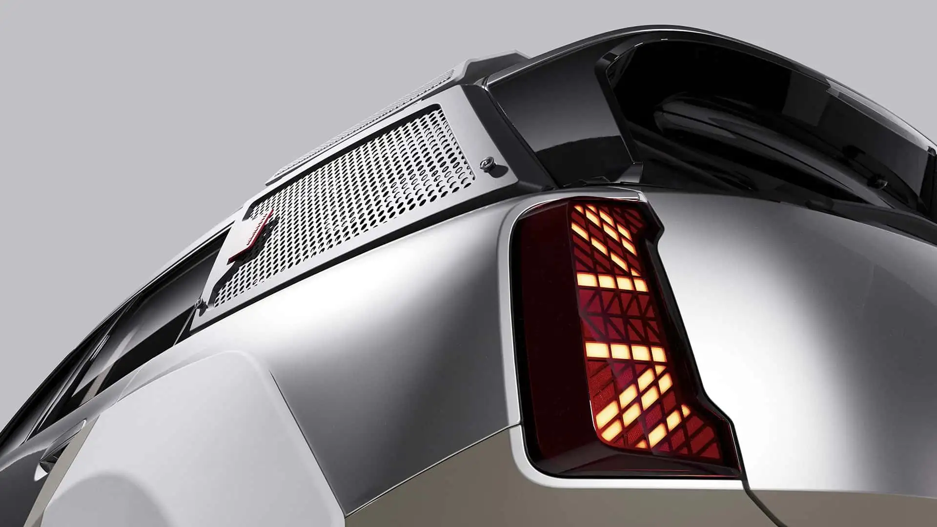 2026 MINI COUNTRYMAN X VAGABUND - Sleek Rear LED Taillight With Geometric Pattern