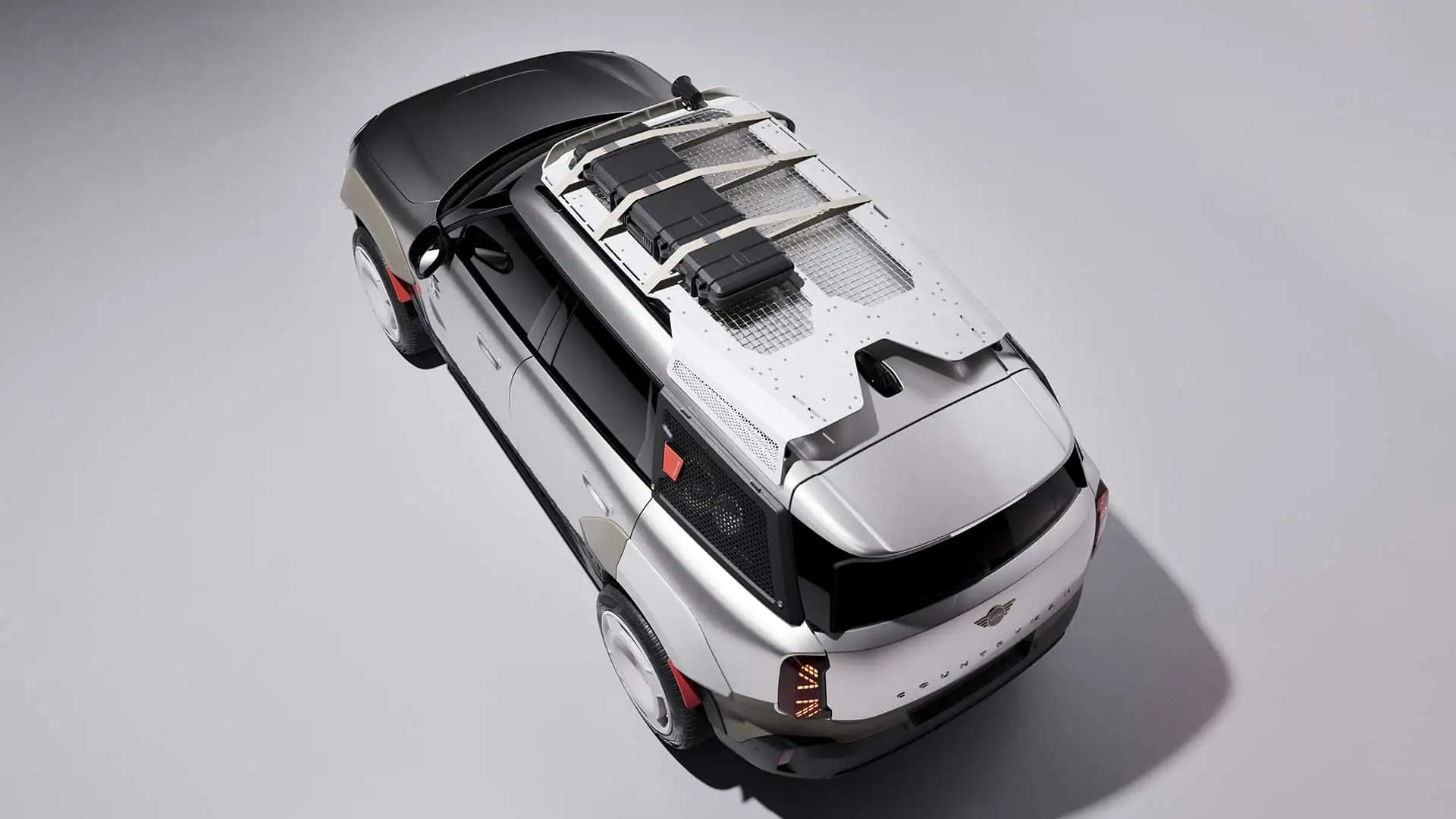 2026 MINI COUNTRYMAN X VAGABUND - Sleek Roof Mounted Storage Rack With Boxes