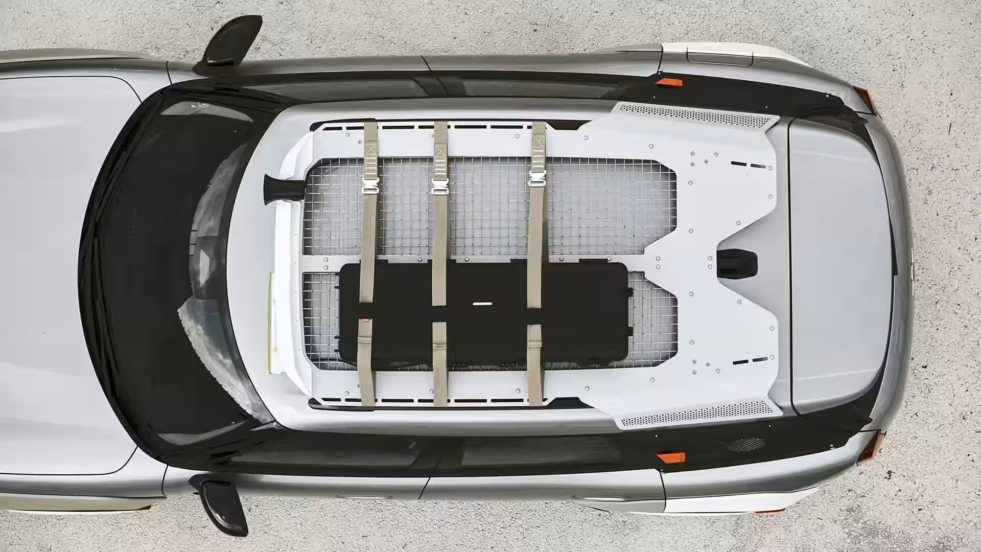 2026 MINI COUNTRYMAN X VAGABUND - White Roof Cargo System With Straps