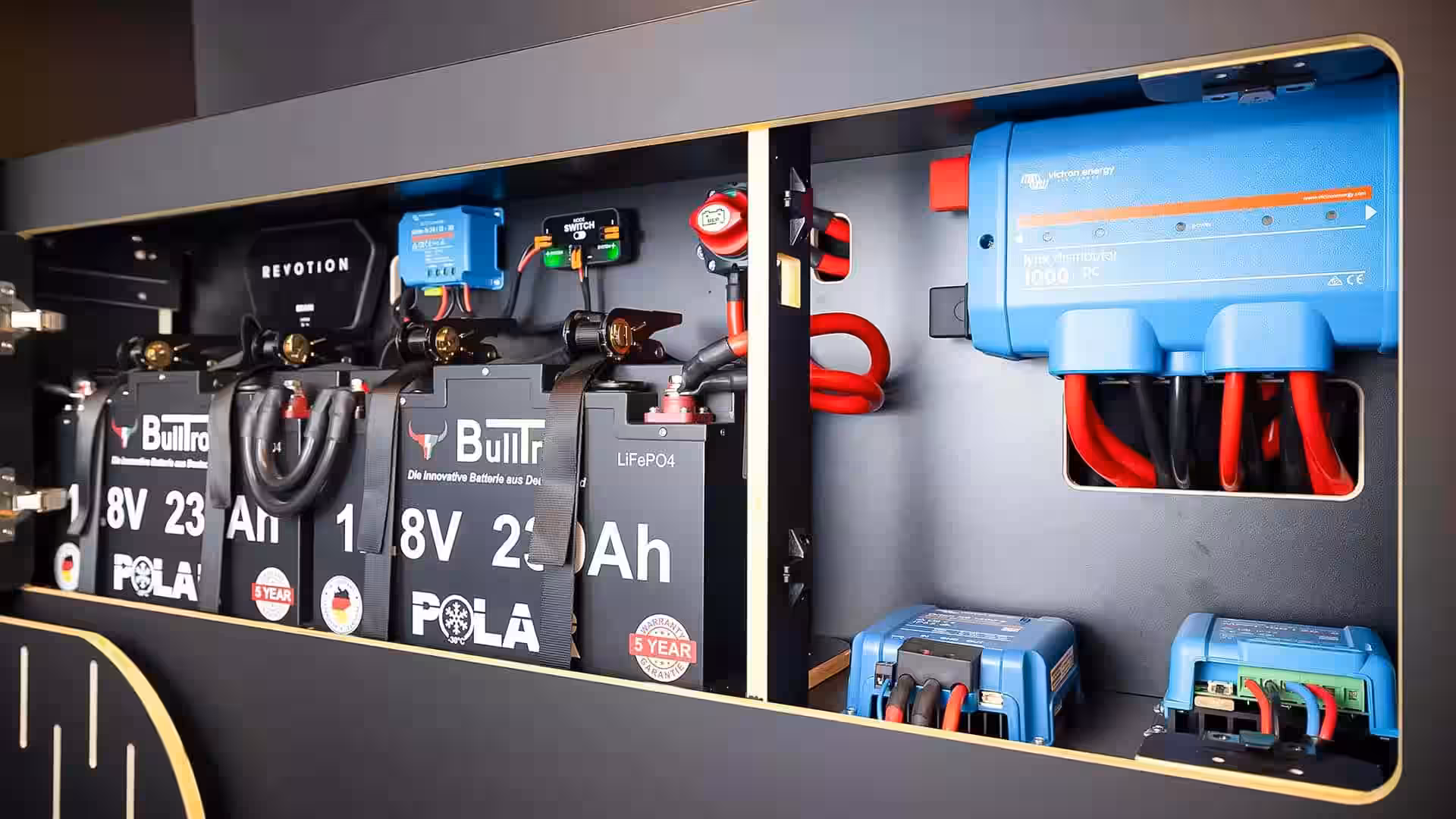 2026 Mercedes Sprinter Vanne Niffler - Advanced Black LiFePO4 Battery Bank With Victron Electronics