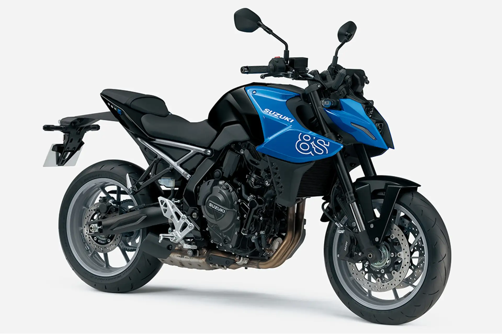 2026 SUZUKI GSX 8R And GSX 8S - Vibrant Blue Suzuki GSX 8S Sporty Naked Bike