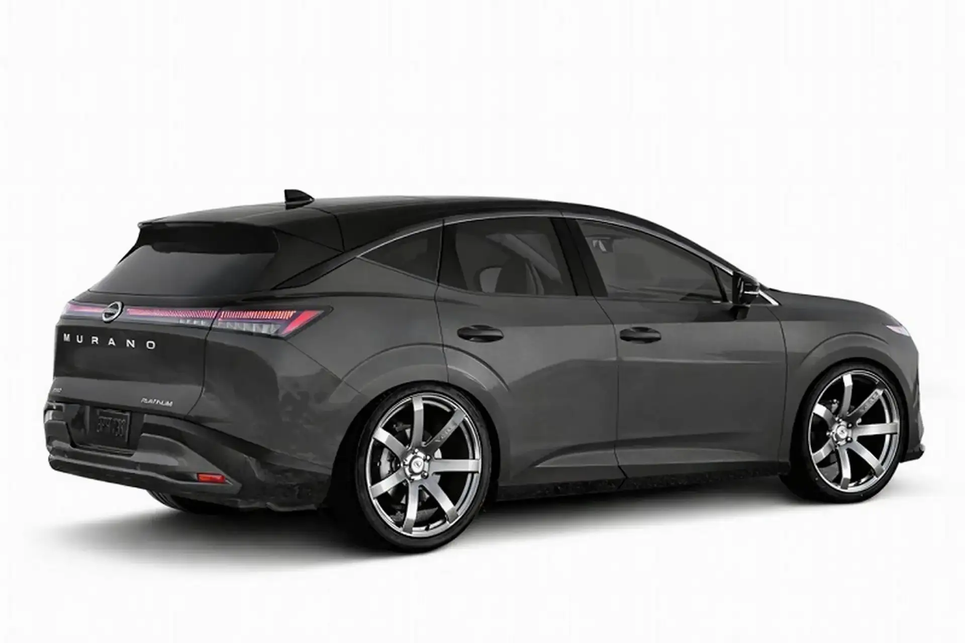 2027 NISSAN MURANO - Dark Metallic Gray Rear With LED Taillights Alloys