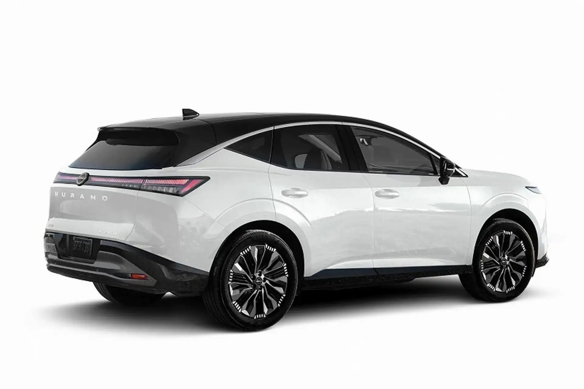 2027 NISSAN MURANO - Pearl White Ioniq 5 Rear Profile Black Roof Wheels