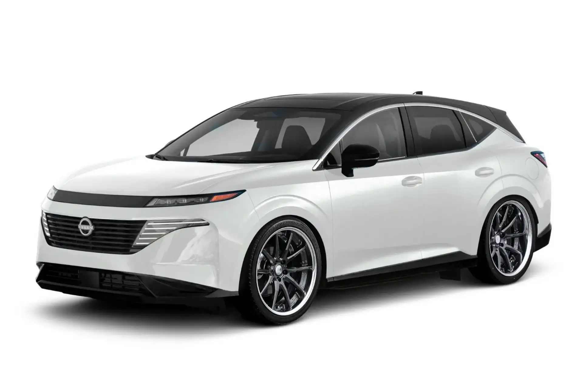 2027 NISSAN MURANO - Pearl White SUV With Black Roof And Rims