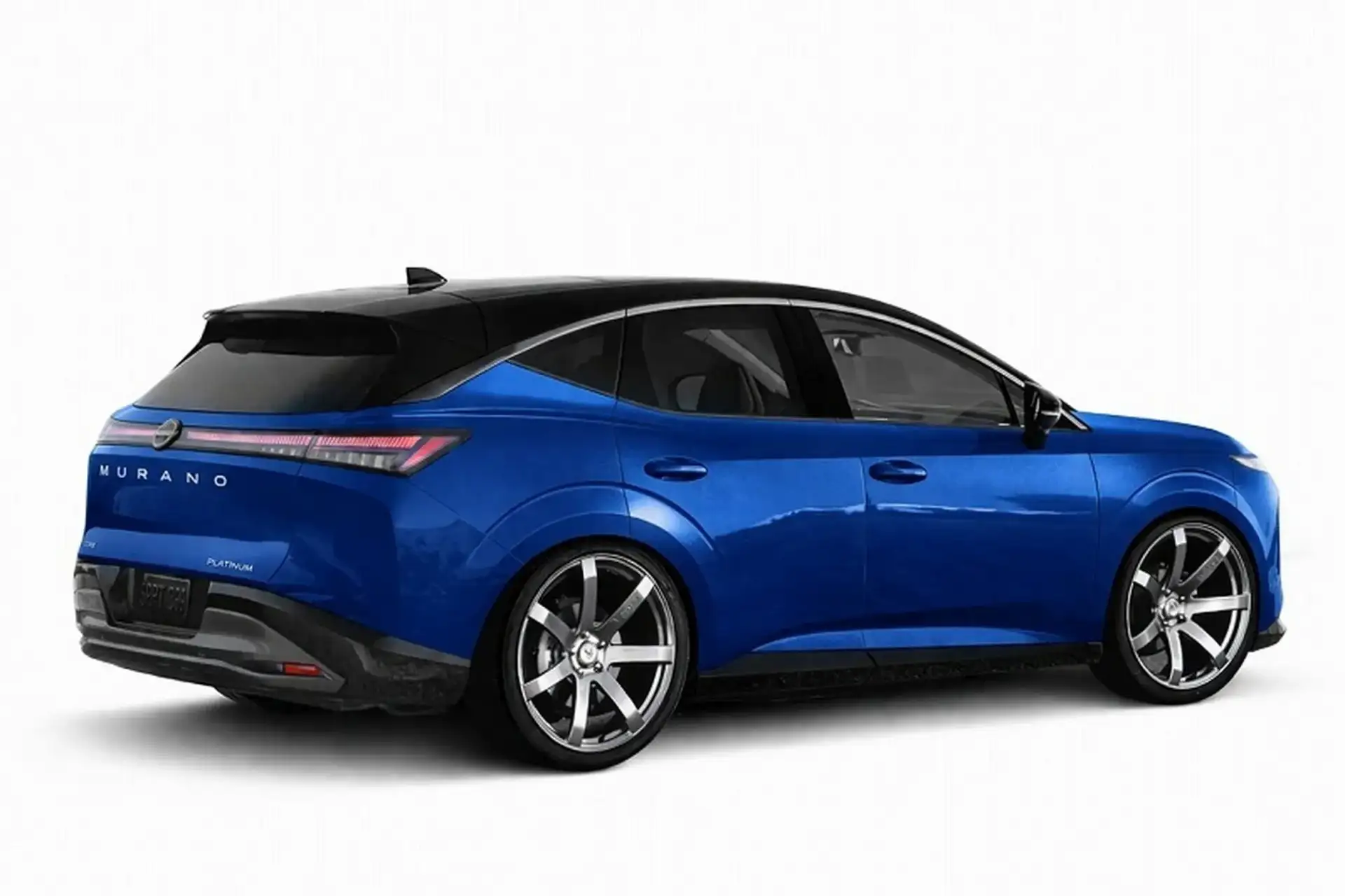 2027 NISSAN MURANO - Sleek Blue Haval H6 Rear With Black Roof And Rims