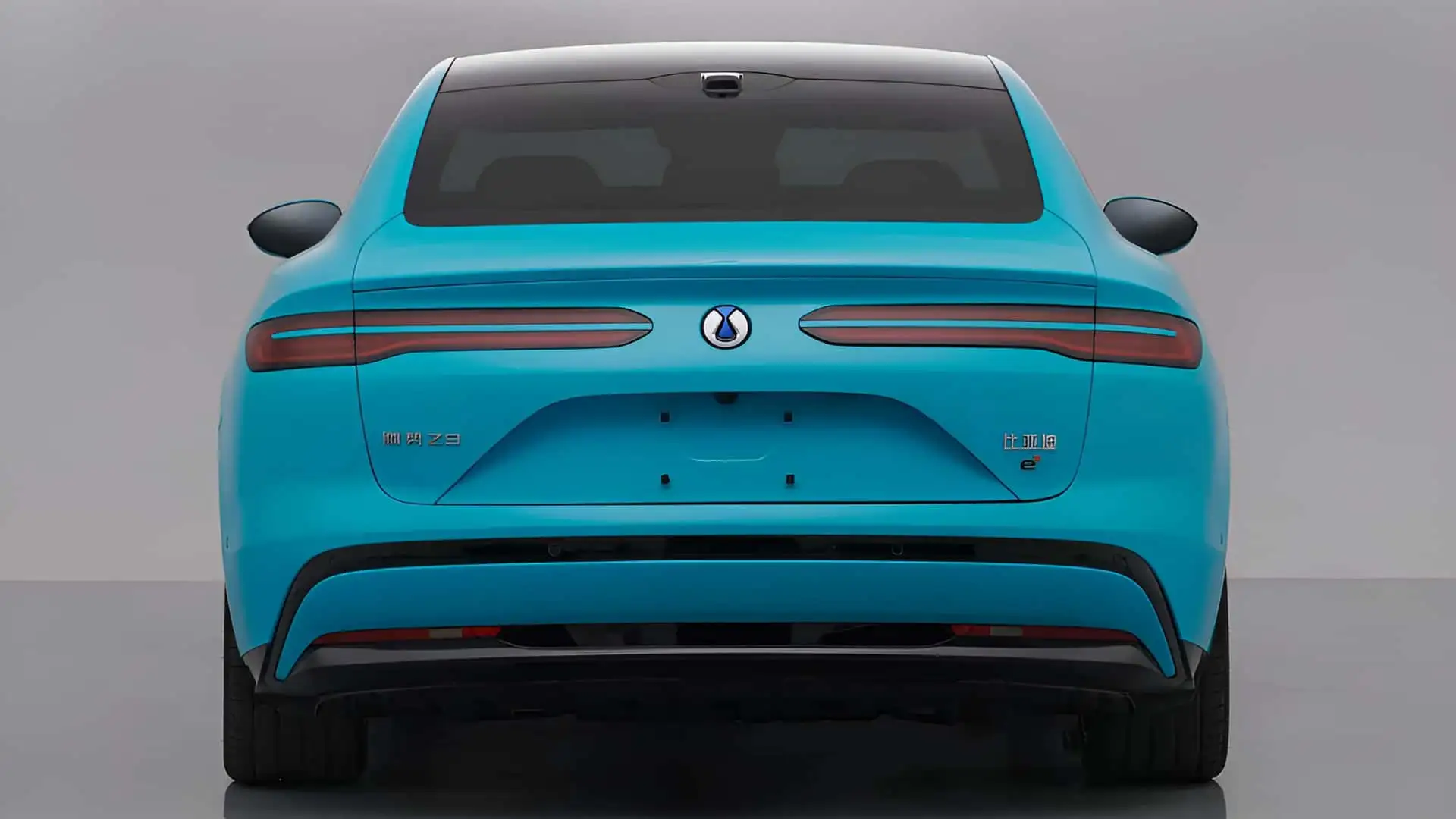 BYD Denza Z9 - Vibrant Turquoise Rear With Slim Red LED Taillights