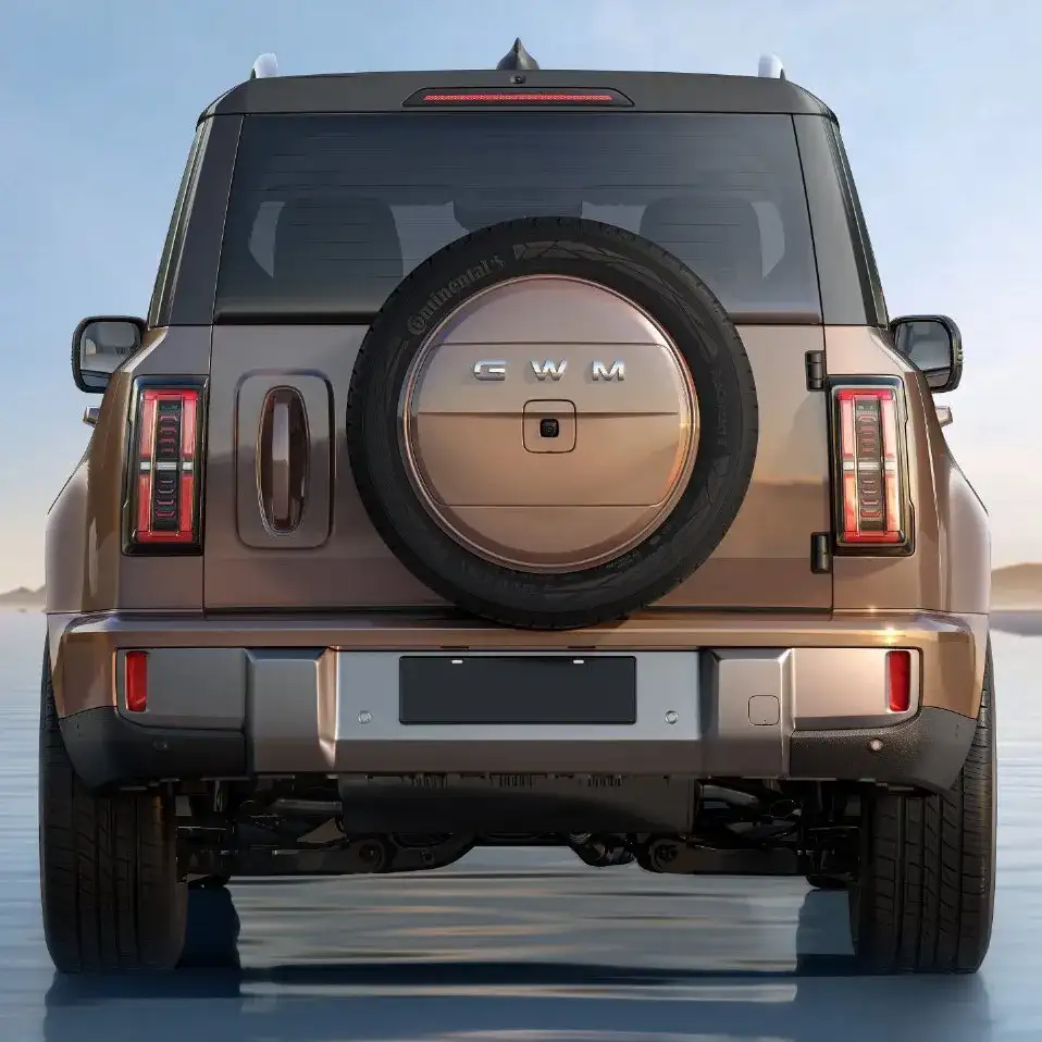 HAVAL HX PHEV - Bronze Rugged Rear Tailgate With Spare Tire LEDs