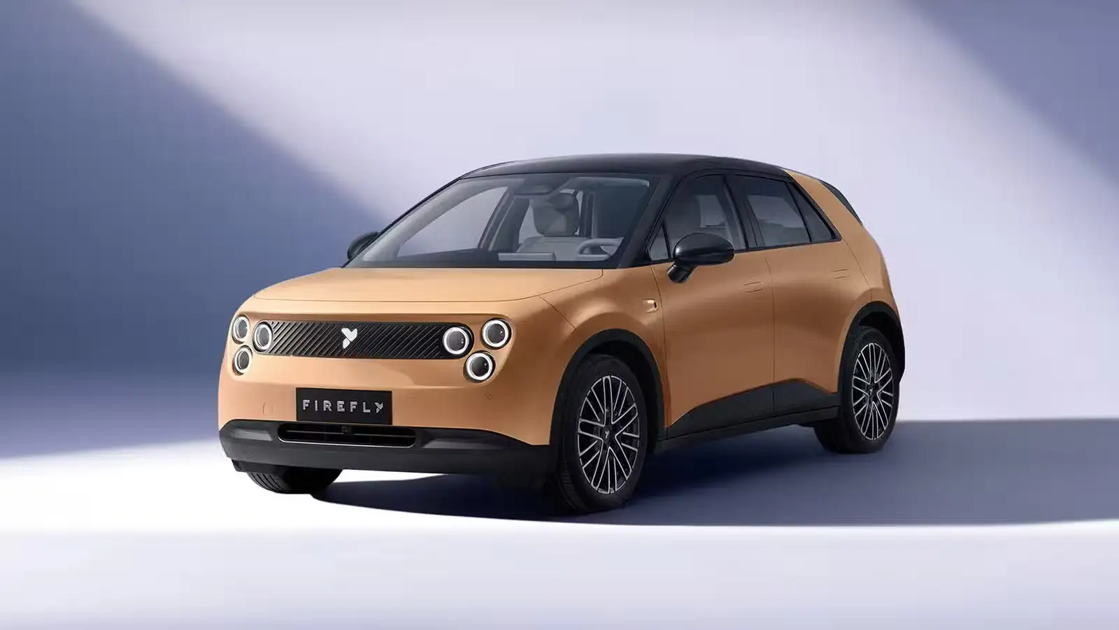 Nio Firefly EV - Metallic Tan Firefly Front With Quad Round LEDs