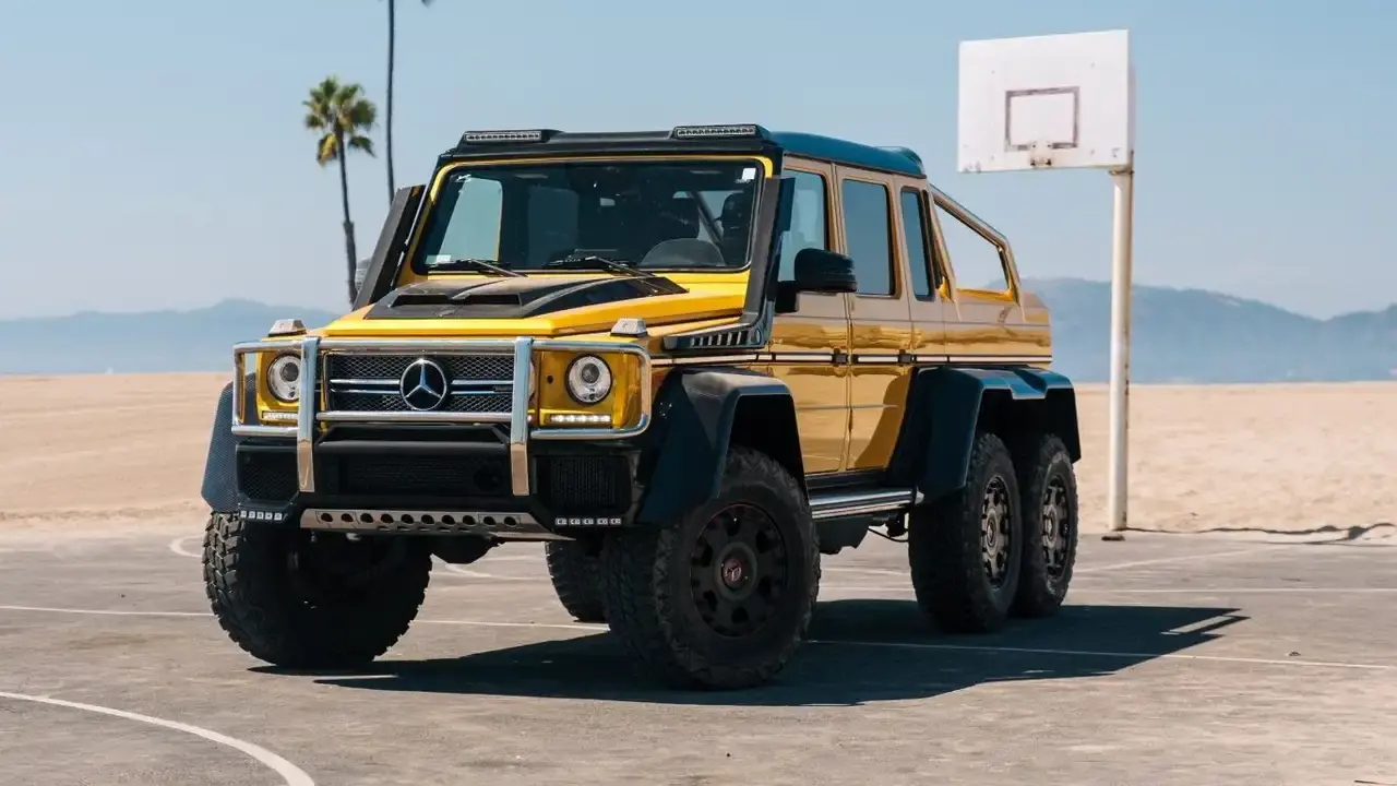 2017 Mercedes AMG G65 6x6 - Two Tone Gold Yellow Black Off Road G Class