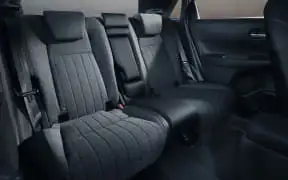 Honda Fit Z Ehev - Black Cloth Rear Seats With Headrests