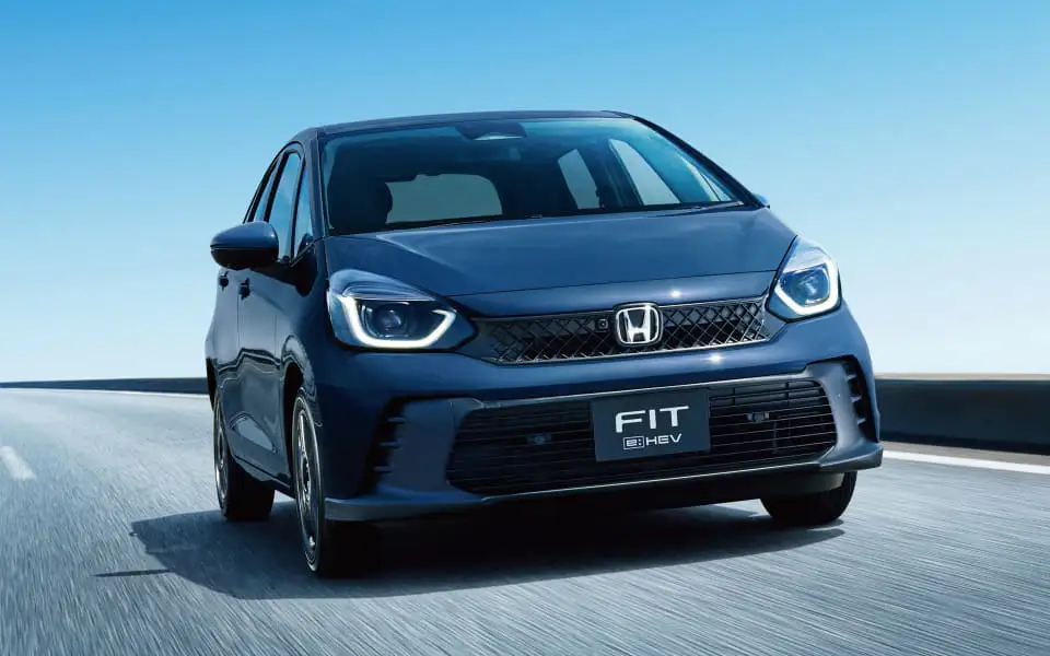 Honda Fit Z Ehev - Blue Honda FIT HEV Front LED Headlight