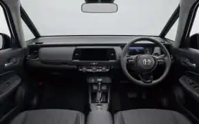 Honda Fit Z Ehev - Two Tone Black Interior Dashboard And Seats