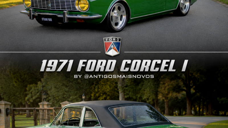 FORD CORCEL I 1971 1,3 L — 68 CH, Traction Avant, 4 Vitesses, Fastback