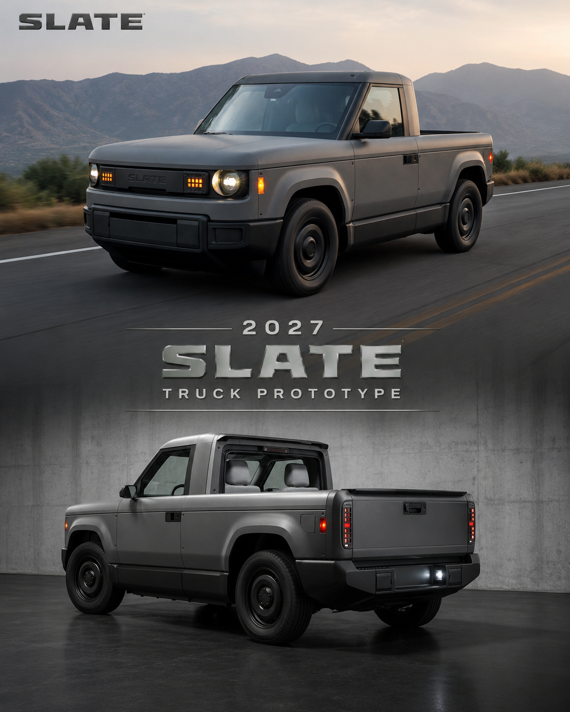 2027 Slate Truck Prototype