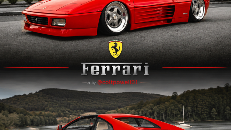 FERRARI 348 TS 3,4 L V8 — 296 Ch, Propulsion, Boîte Manuelle 5 Vitesses