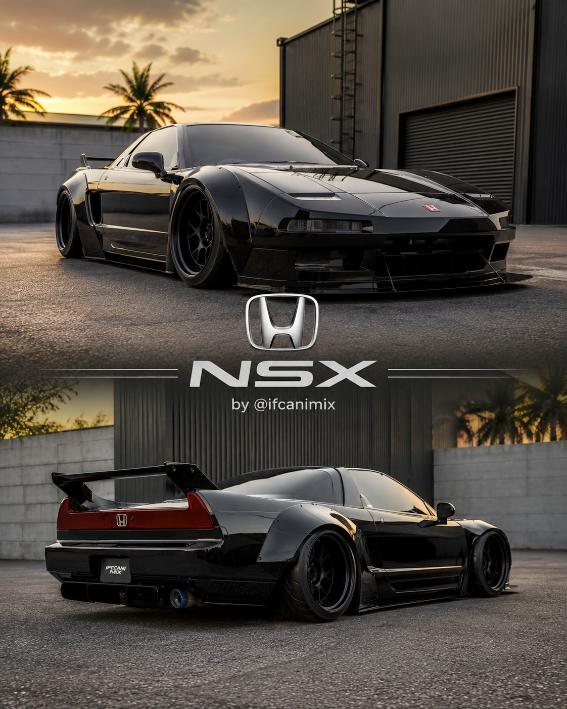 Honda NSX By @ifcanimix