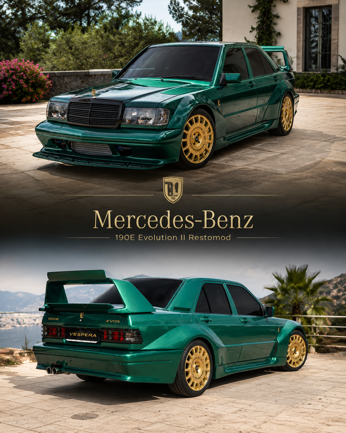 Mercedes Benz 190E Evolution II Restomod
