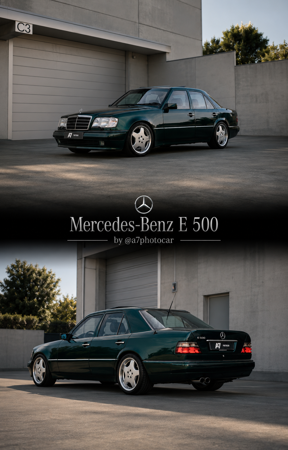 Mercedes Benz E 500 By @a7photocar