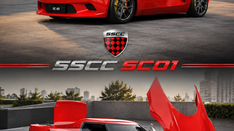 SSC SC01 Coupé Électrique — 429 Ch, 4×4, 1 365 Kg